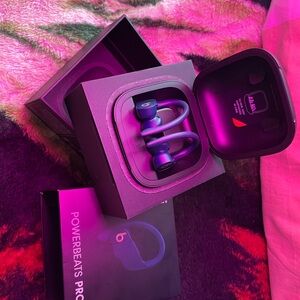 Powerbeats Pro By Apple Wireless Headphones. Sweat And Water Resistant.